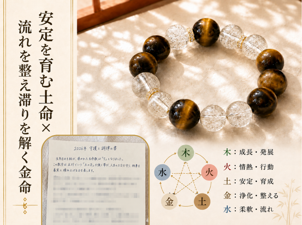 財運・再起の守護石の鑑定実例